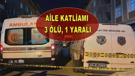 Aile katliamı: 3 ölü, 1 yaralı