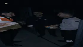 EĞİL BELEDİYESİ GÖREV BAŞINDAKİ EKİPLERİ UNUTMADI