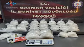 Batman'da uyuşturucu operasyonu