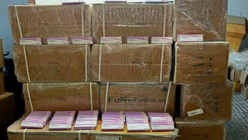 Mersin Limanı’nda 280 bin sentetik hap ele geçirildi