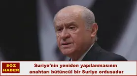 Suriye’nin yeniden yapılanmasının  anahtarı bütüncül bir Suriye ordusudur