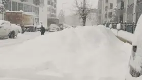 Bingöl'de kar yağışı aralıksız devam ediyor