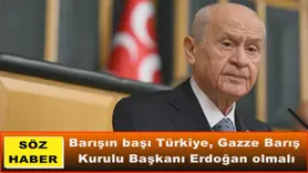 Gazze Barış  Kurulu Başkanı Erdoğan olmalı