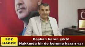 Başkan baron çıktı! 