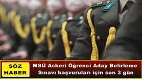 Başvurular için son 3 gün