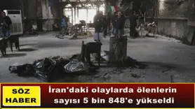 İran'daki olaylarda ölenlerin sayısı 