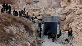 Sırrin beldesindeki dev tünel ağları