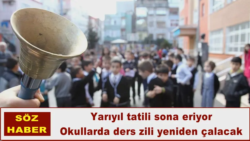 Yarıyıl tatili sona eriyor