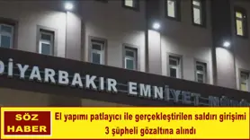3 şüpheli gözaltına alındı