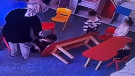 Özel okulda skandal görüntü