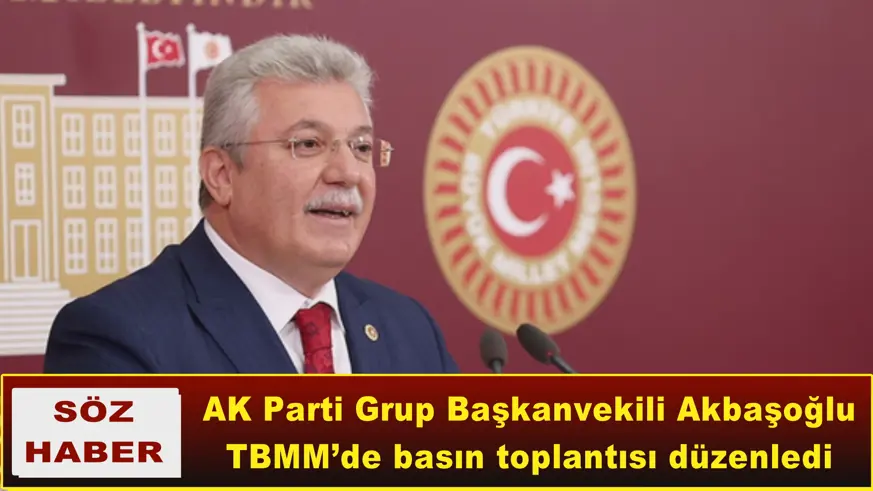 TBMM’de basın toplantısı düzenledi