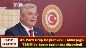 TBMM’de basın toplantısı düzenledi