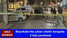 Diyarbakır'da silahlı kavga