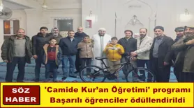 Başarılı öğrenciler ödüllendirildi
