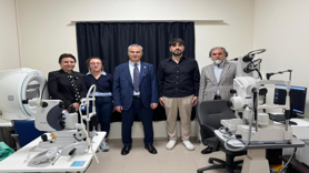 Ergani Devlet Hastanesi'nde göz anjiyo cihazı hizmete girdi