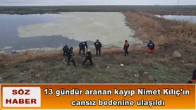 Kılıç'ın cansız bedenine ulaşıldı