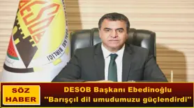 Barışçıl dil umudumuzu güçlendirdi