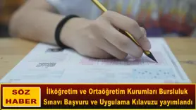 Bursluluk Sınavı Başvuru ve Uygulama  Kılavuzu yayımlandı
