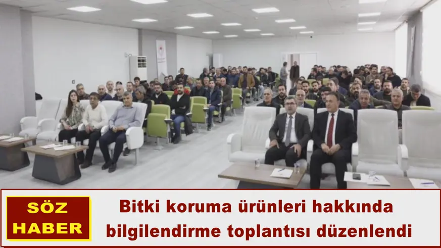 Bitki koruma ürünleri hakkında  bilgilendirme toplantısı düzenlendi