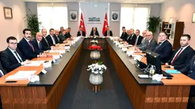 Cumhurbaşkanlığı Külliyesi'nde denetim ve teftiş toplantısı