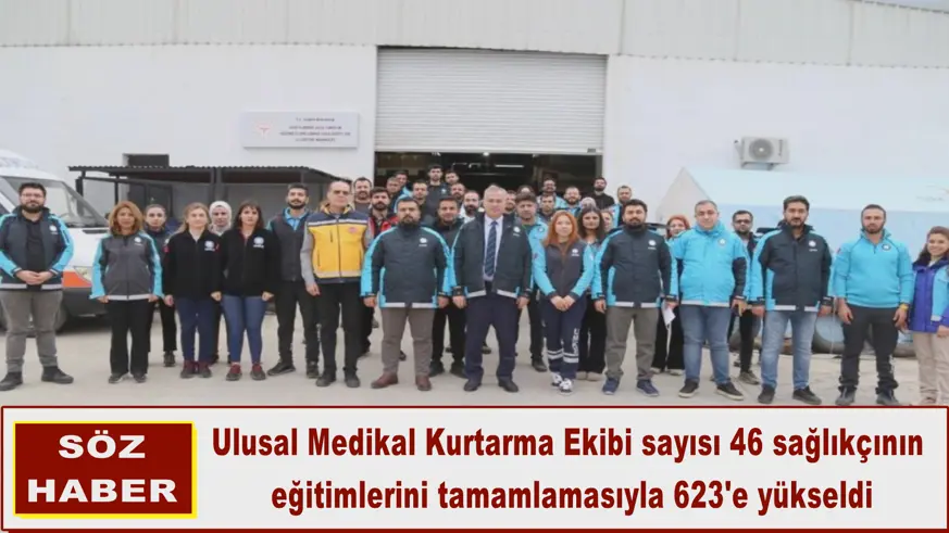 Diyarbakır'da UMKE personel sayısı 623'e yükseldi