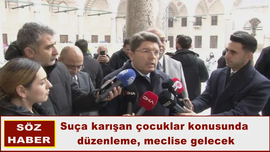 Suça karışan çocuklar konusunda  düzenleme, meclise gelecek