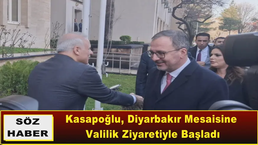 Kasapoğlu, Diyarbakır Mesaisine  Valilik Ziyaretiyle Başladı