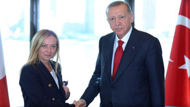 Cumhurbaşkanı Erdoğan, Meloni ile telefonda görüştü