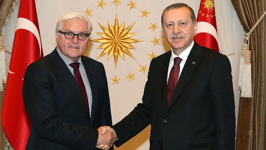 Cumhurbaşkanı Erdoğan,  Steinmeier ile telefonda görüştü
